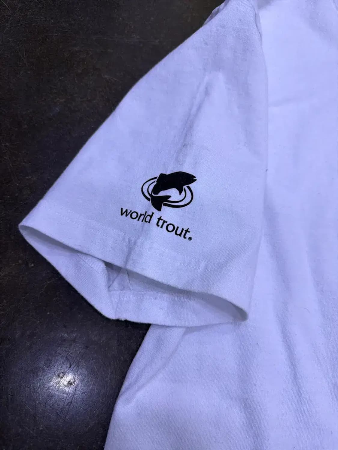 파타고니아 화이트 피쉬 로고 티셔츠 S 상품이미지4