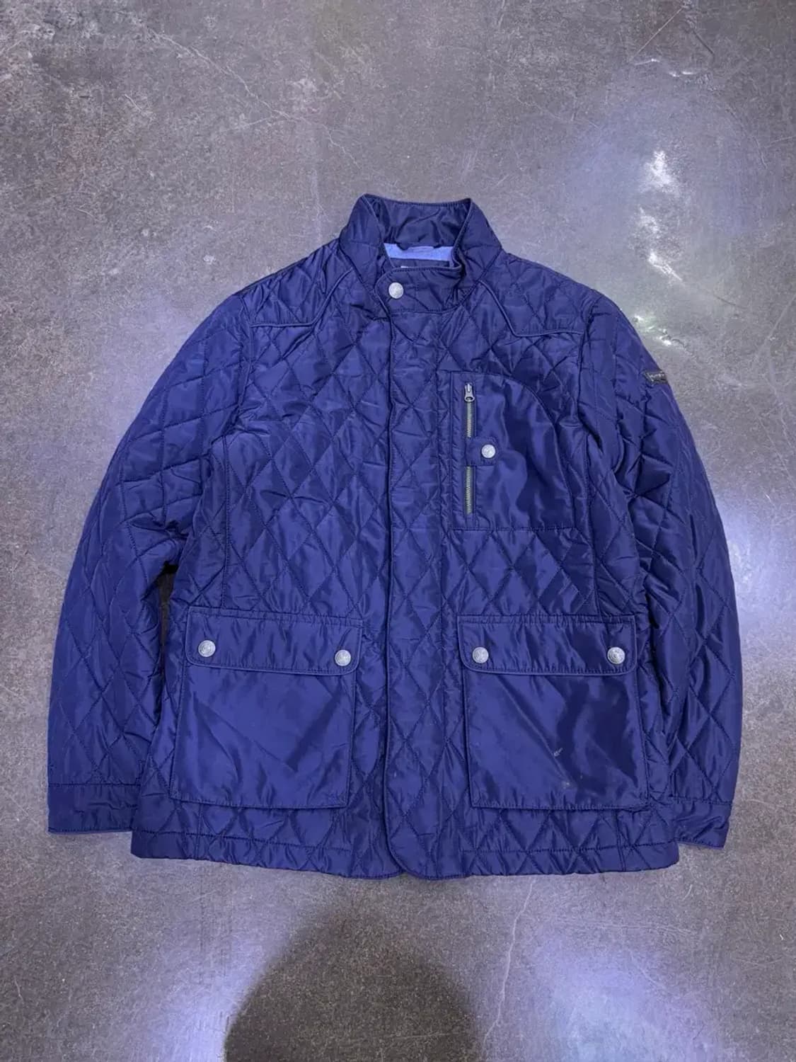 리바이스 클래식 스탠카라 퀼팅자켓 점퍼 네이비 S 상품이미지1