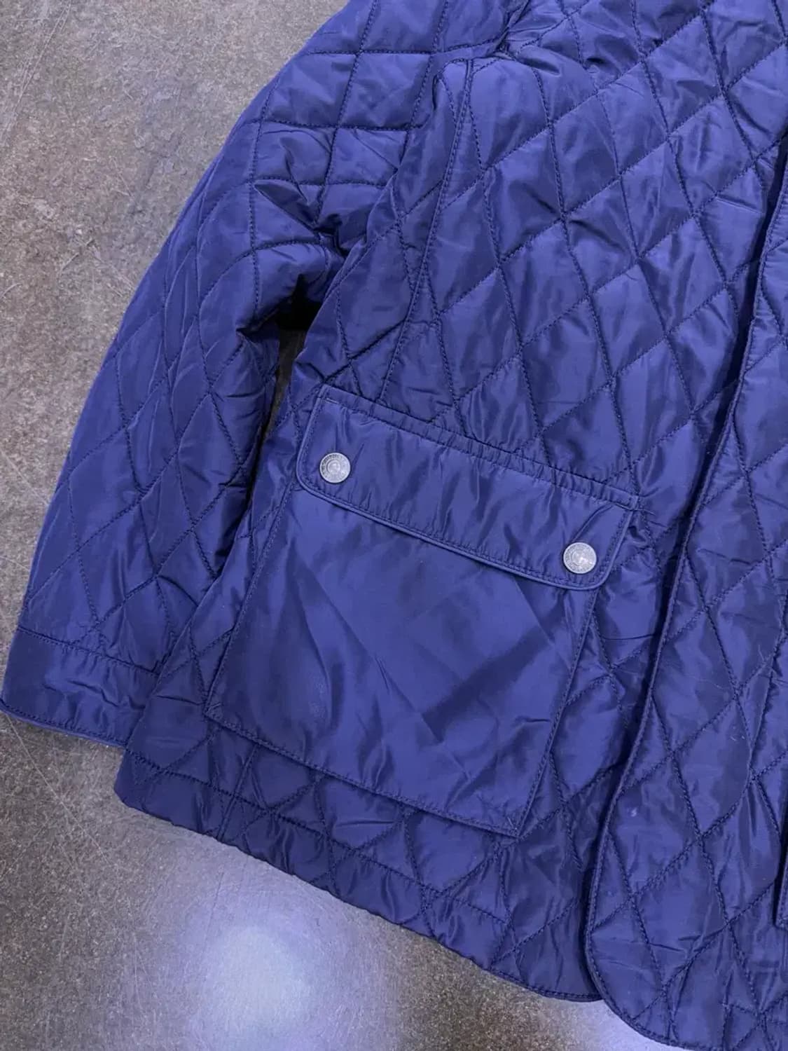 리바이스 클래식 스탠카라 퀼팅자켓 점퍼 네이비 S 상품이미지6