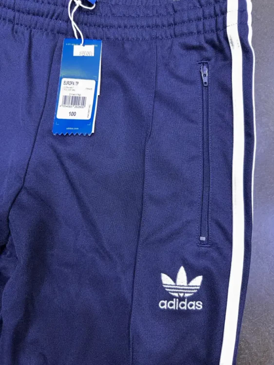 아디다스 아디컬러 클래식 파이어버드 유로파 트랙팬츠 다크블루 100 상품이미지5
