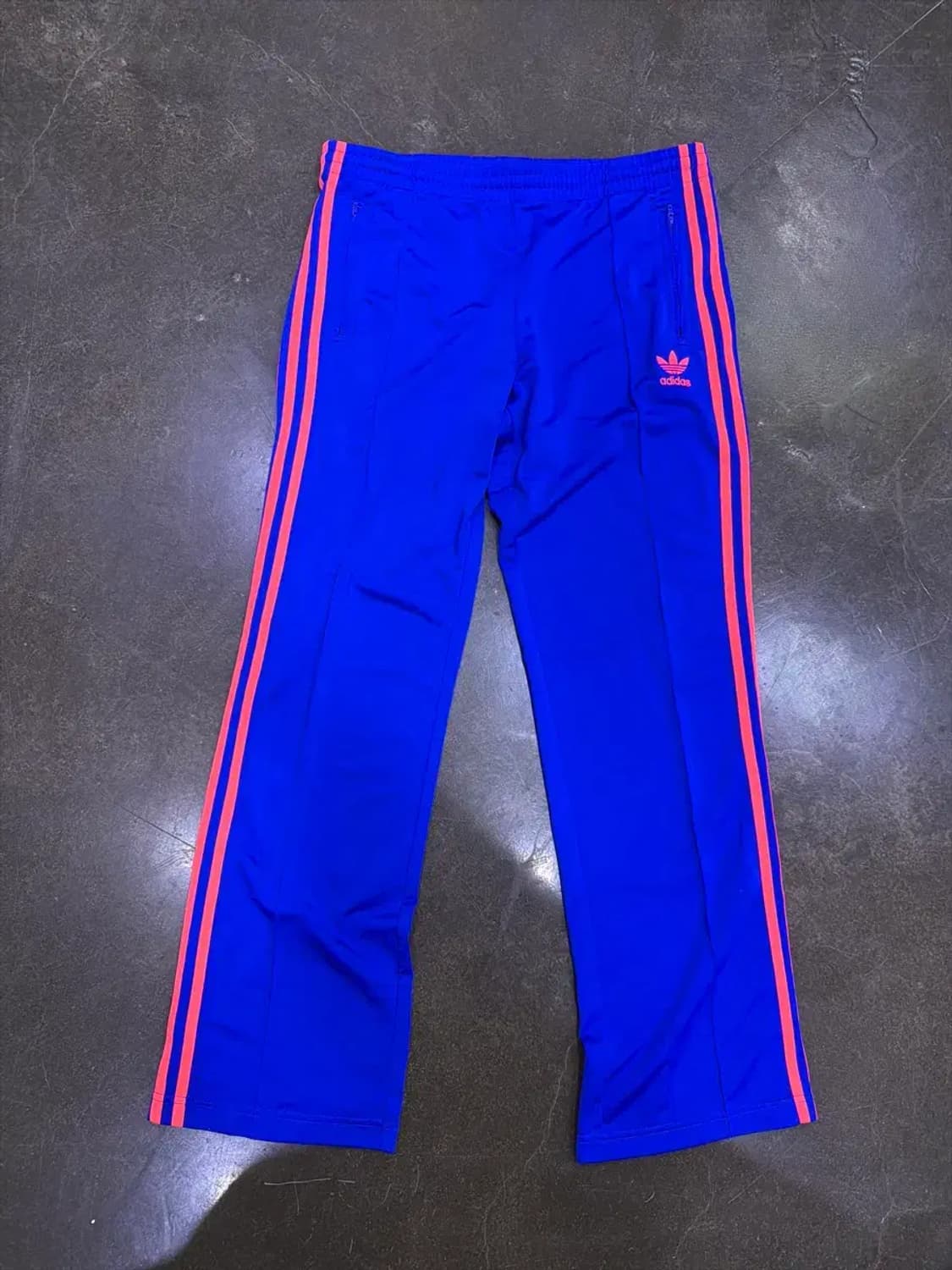 아디다스 파이어버드 트랙팬츠 블루 핑크 100 상품이미지1