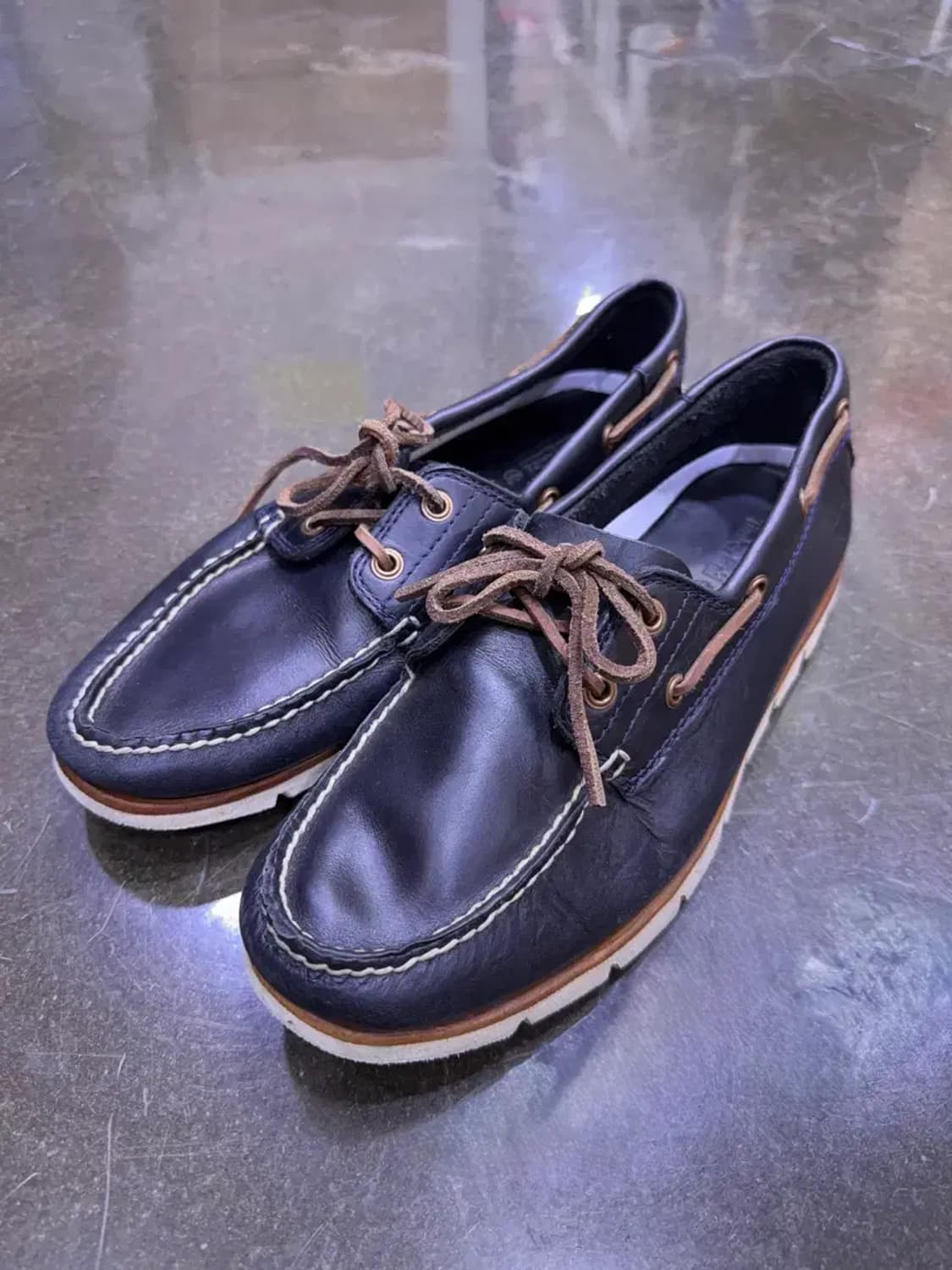 팀버랜드 센서플렉스 보트슈즈 블랙 270 상품이미지1