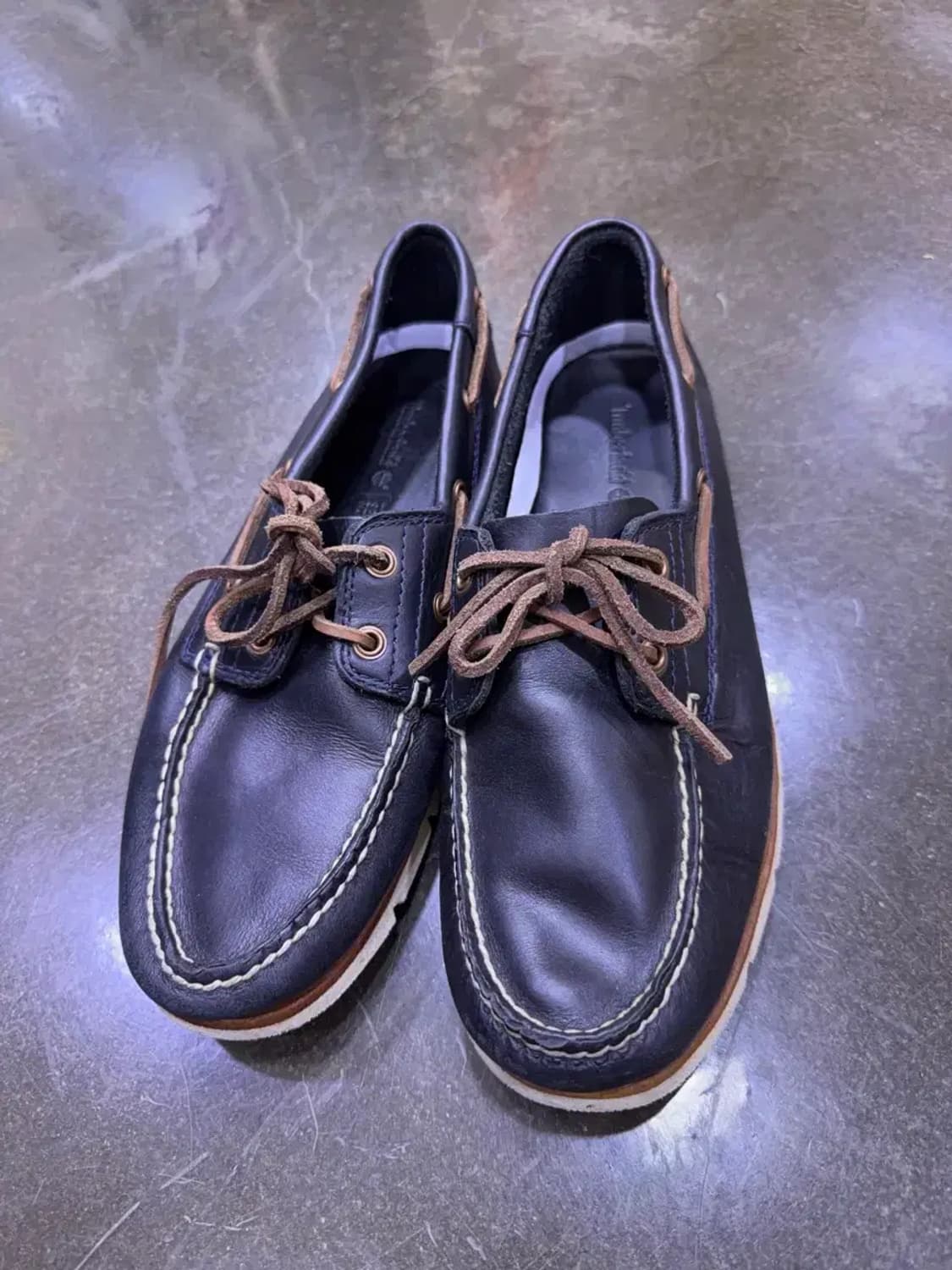 팀버랜드 센서플렉스 보트슈즈 블랙 270 상품이미지2