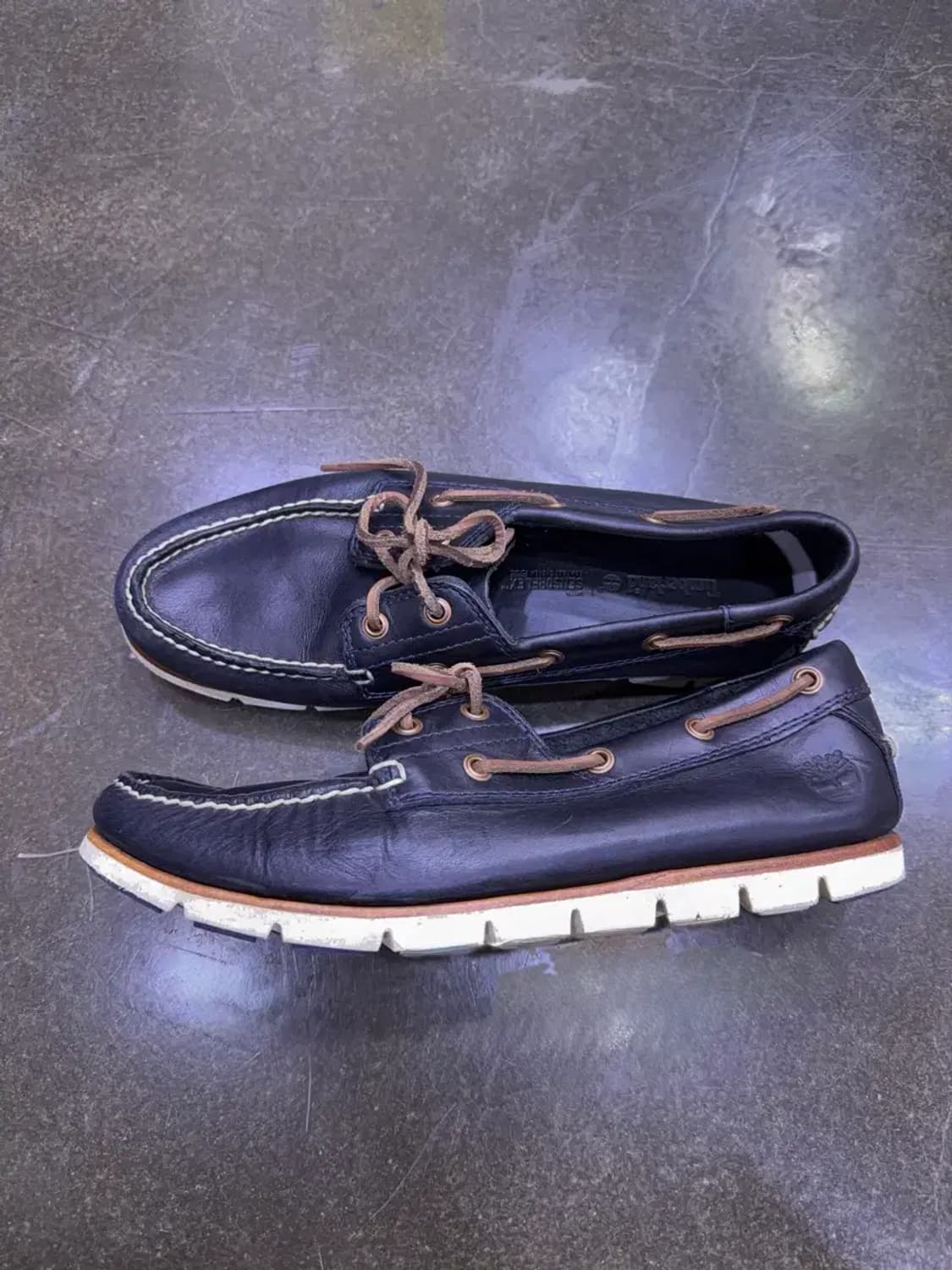 팀버랜드 센서플렉스 보트슈즈 블랙 270 상품이미지6