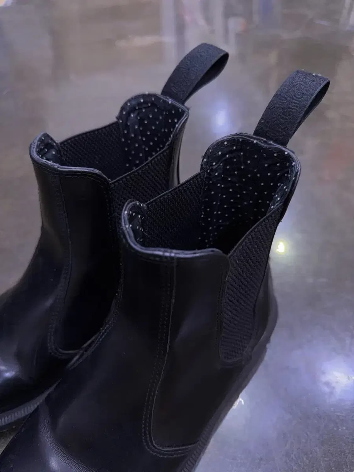 닥터마틴 첼시부츠 플로라 블랙 230 상품이미지4