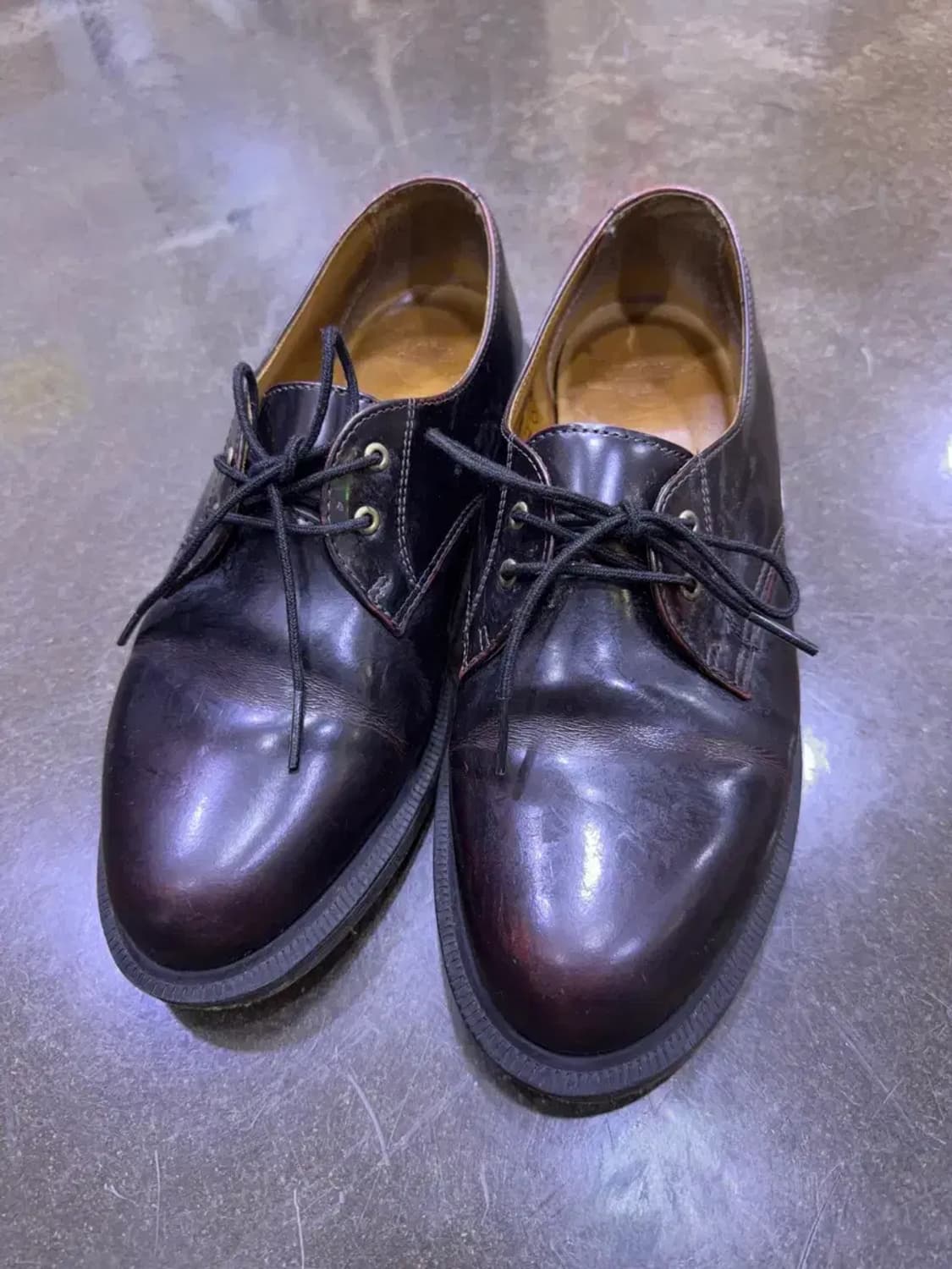 닥터마틴 브룩 슈즈 구두 버건디 260 상품이미지2