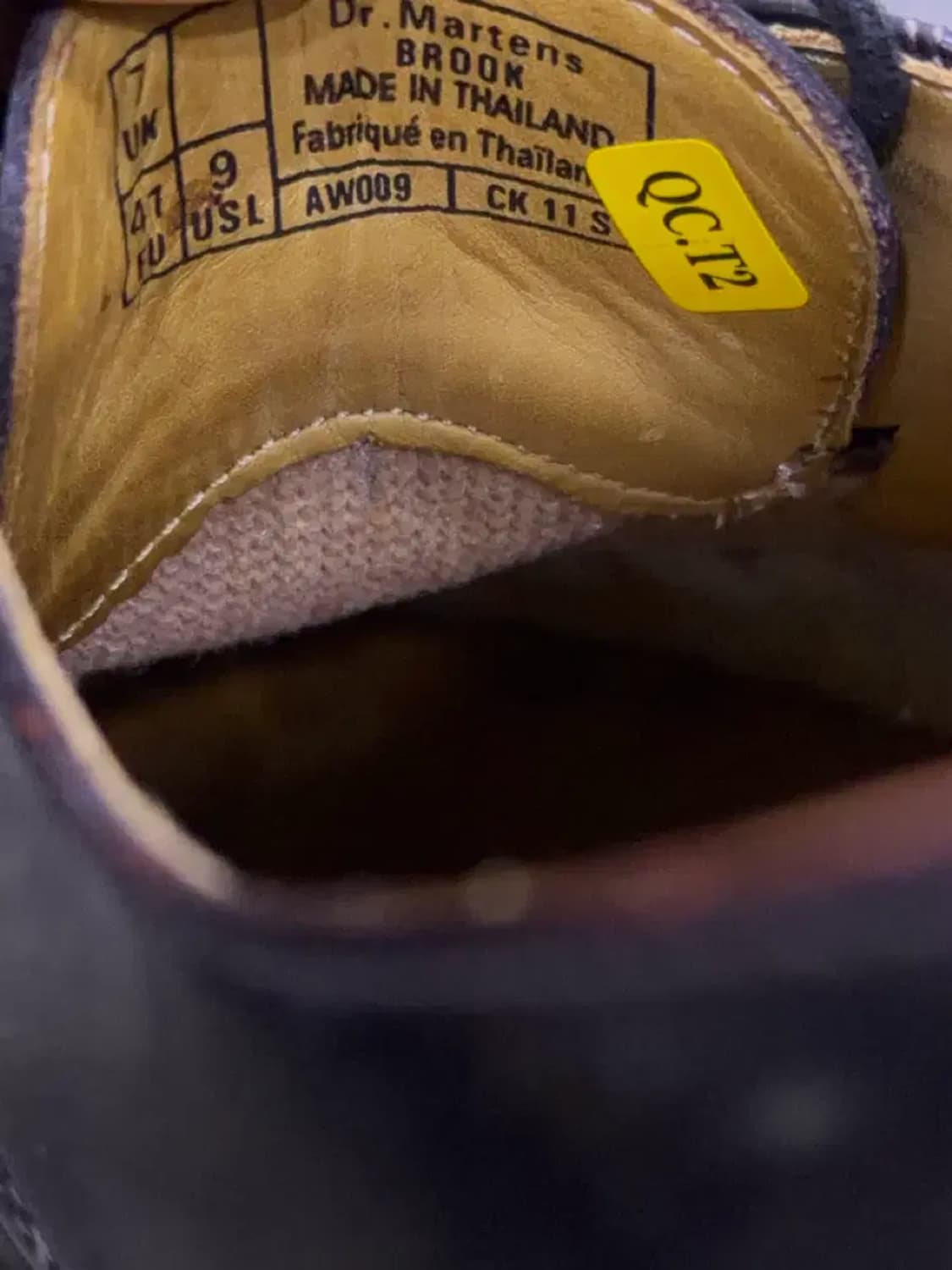 닥터마틴 브룩 슈즈 구두 버건디 260 상품이미지9