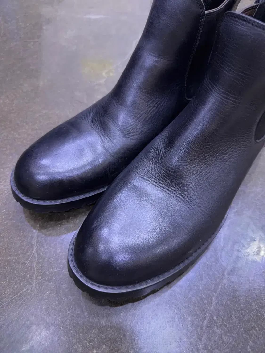 카미난도 x 쉽스 심플 첼시부츠 블랙 260 상품이미지3