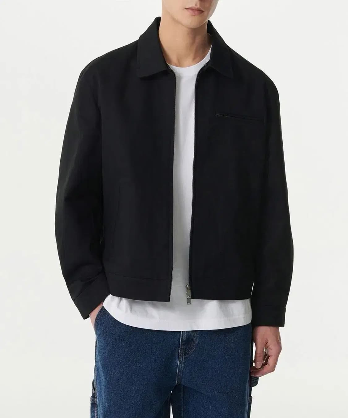 무신사스탠다드 헤비웨이트 CP 워크자켓 블랙 XL 상품이미지2