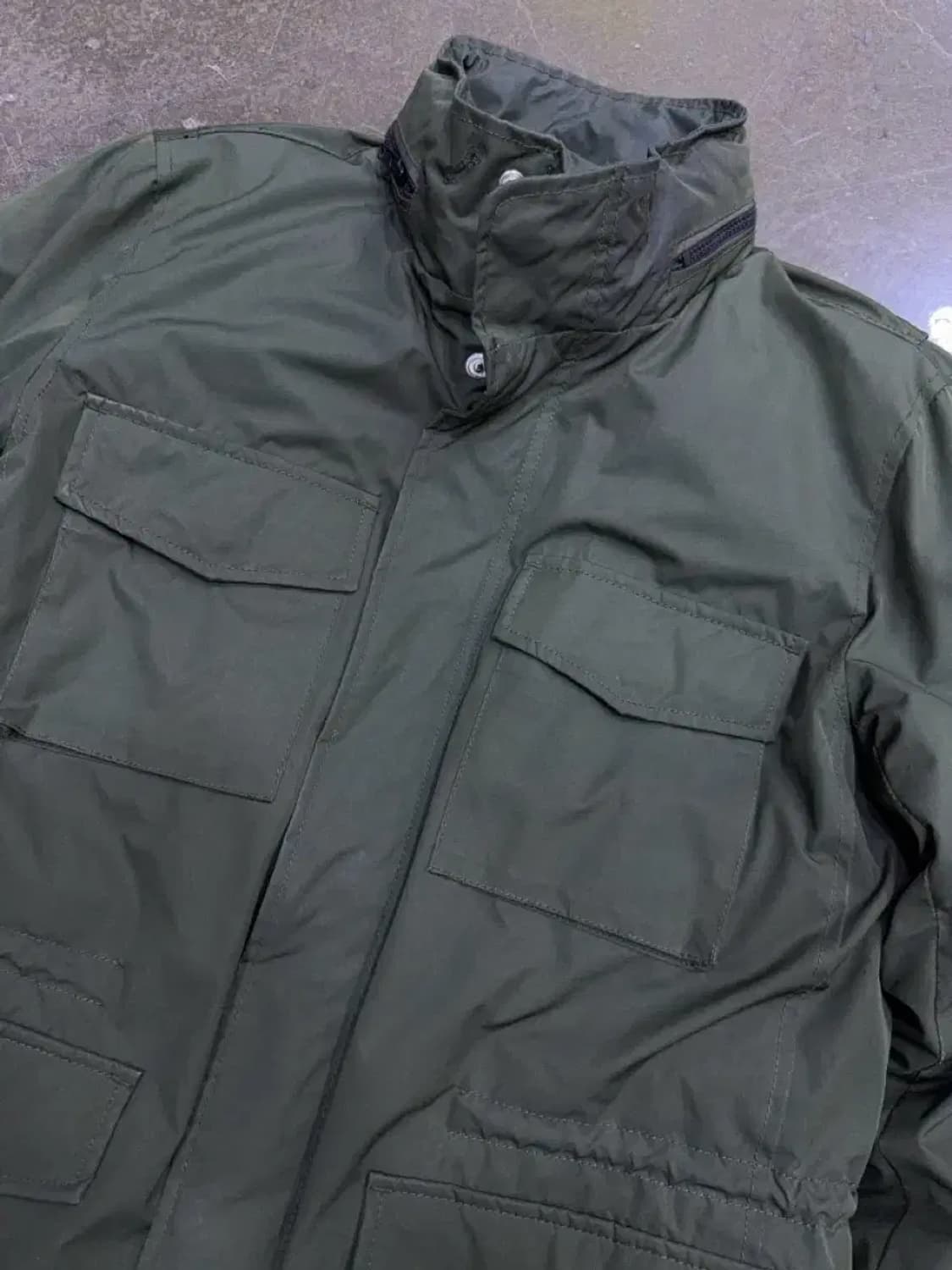 GAP 갭 M65 야상 필드자켓 패딩점퍼 올리브 M 상품이미지4