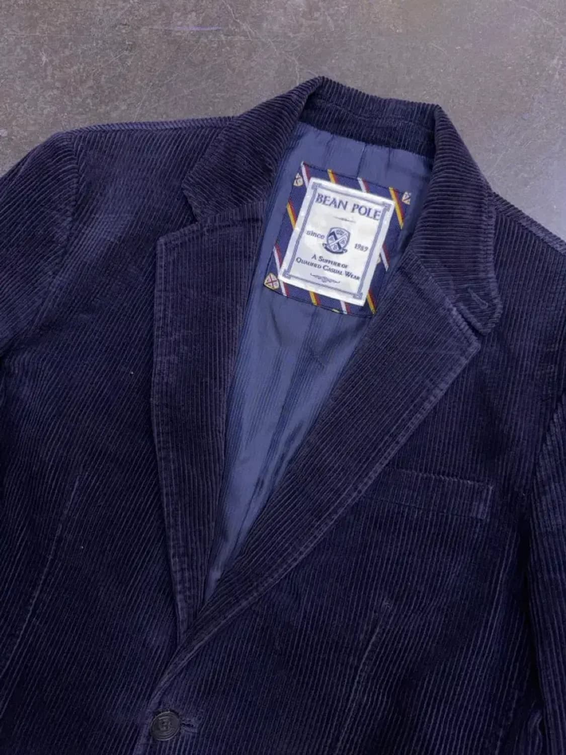 빈폴 클래식 코듀로이 스포츠자켓 블레이저 자켓 네이비 100 상품이미지3