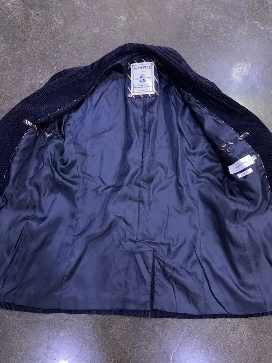 빈폴 클래식 코듀로이 스포츠자켓 블레이저 자켓 네이비 100 상품이미지7