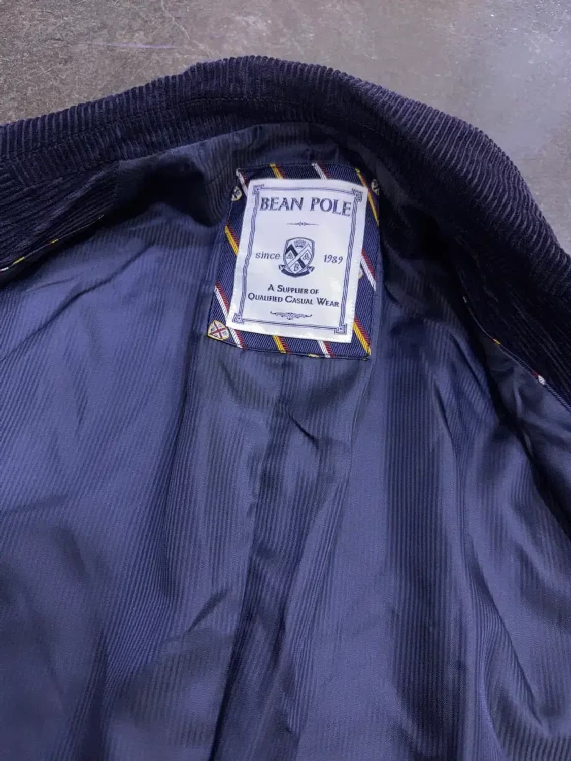 빈폴 클래식 코듀로이 스포츠자켓 블레이저 자켓 네이비 100 상품이미지9