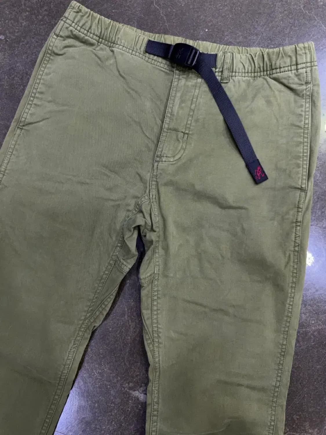 그라미치 NN 워싱 팬츠 0816 올리브 S 상품이미지3