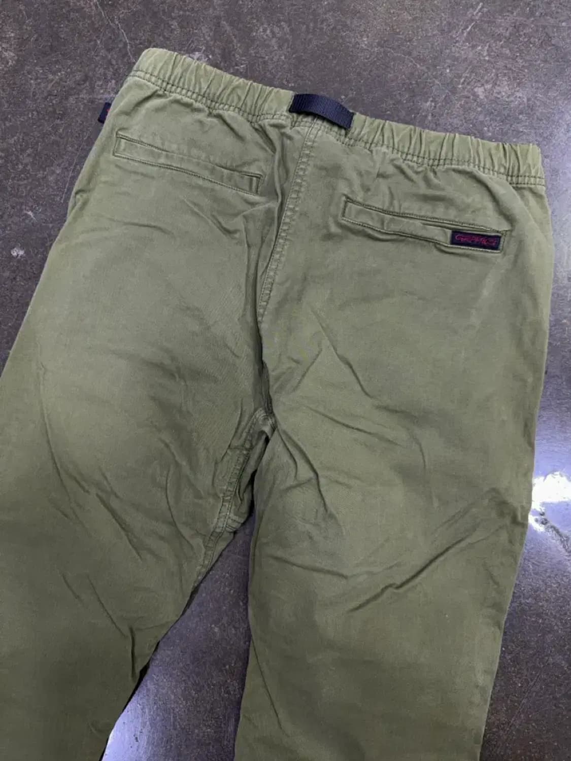 그라미치 NN 워싱 팬츠 0816 올리브 S 상품이미지7