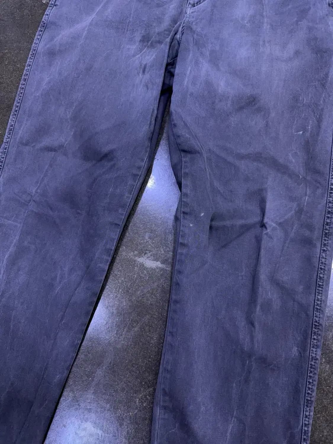 시리즈 면텐셜 다잉 스트레이트 팬츠 차콜 32 상품이미지5