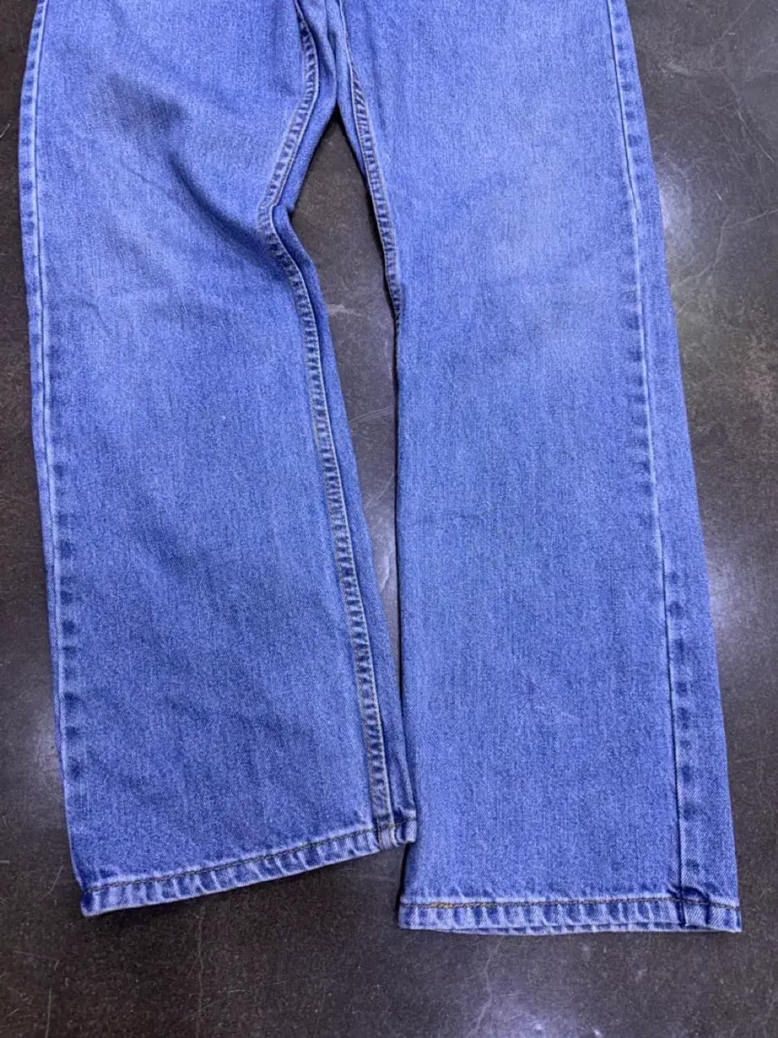 리바이스 505 레귤러 스트레이트핏 00's 워싱 데님팬츠 33 상품이미지6