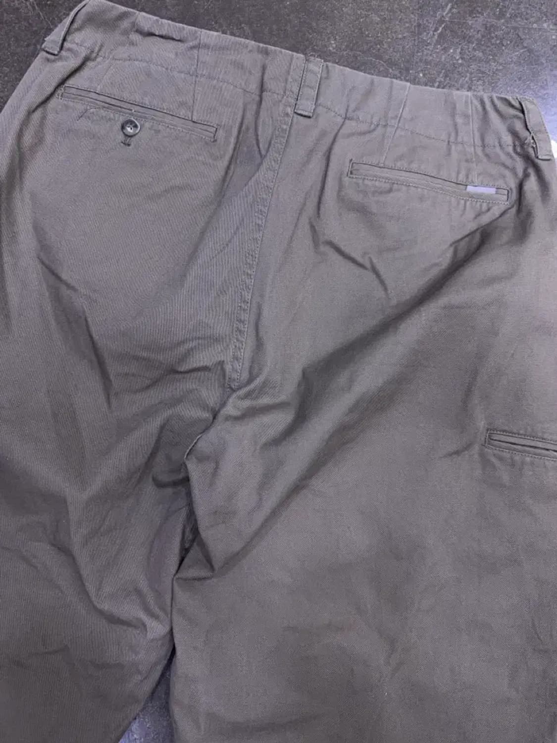 에스피오나지 와이드 오피서 팬츠 올리브 M 상품이미지9