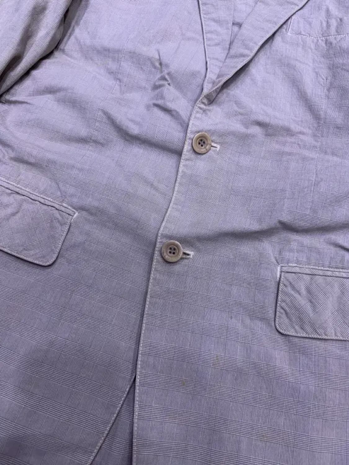 CP 컴퍼니 글렌체크 패턴 투버튼 블레이저 자켓 103 상품이미지5