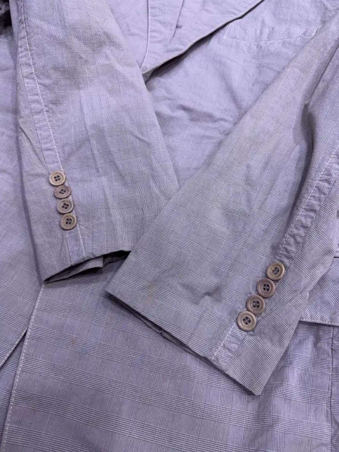 CP 컴퍼니 글렌체크 패턴 투버튼 블레이저 자켓 103 상품이미지6