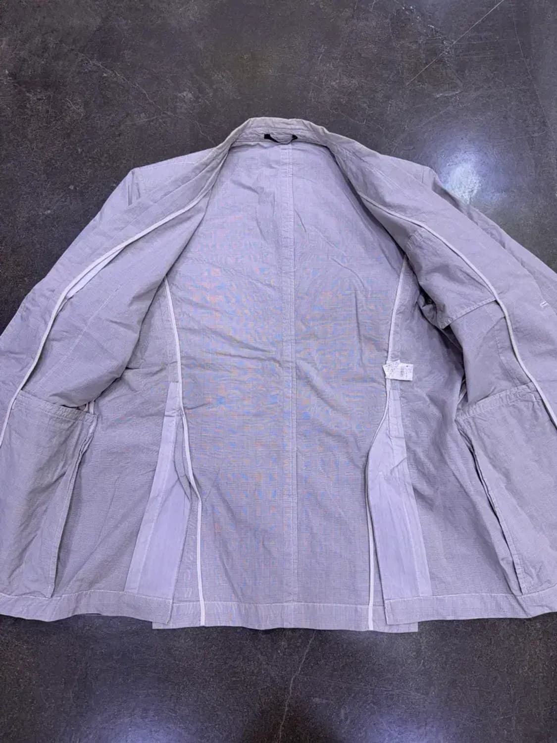 CP 컴퍼니 글렌체크 패턴 투버튼 블레이저 자켓 103 상품이미지8