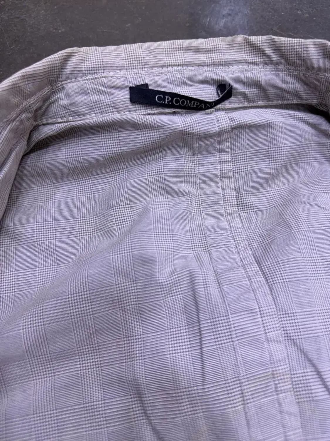 CP 컴퍼니 글렌체크 패턴 투버튼 블레이저 자켓 103 상품이미지9