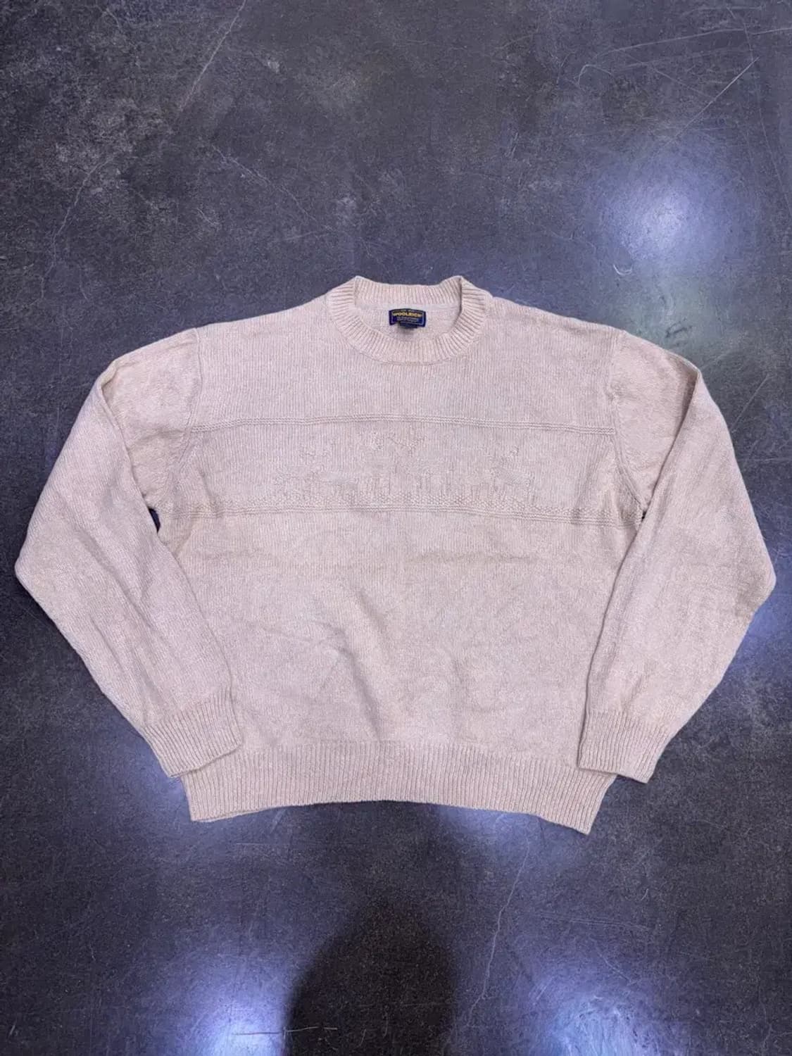 울리치 지카드 노루 디어 니트 스웨터 탄베이지 XL 상품이미지1