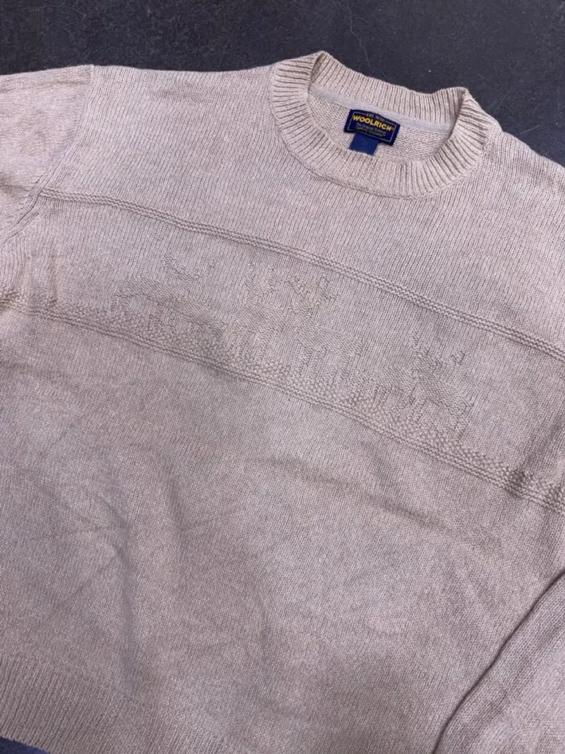 울리치 지카드 노루 디어 니트 스웨터 탄베이지 XL 상품이미지3