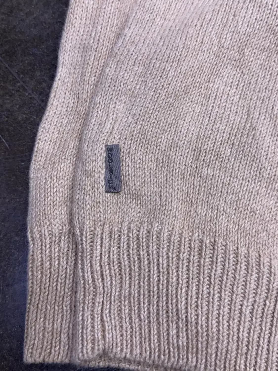 울리치 지카드 노루 디어 니트 스웨터 탄베이지 XL 상품이미지7