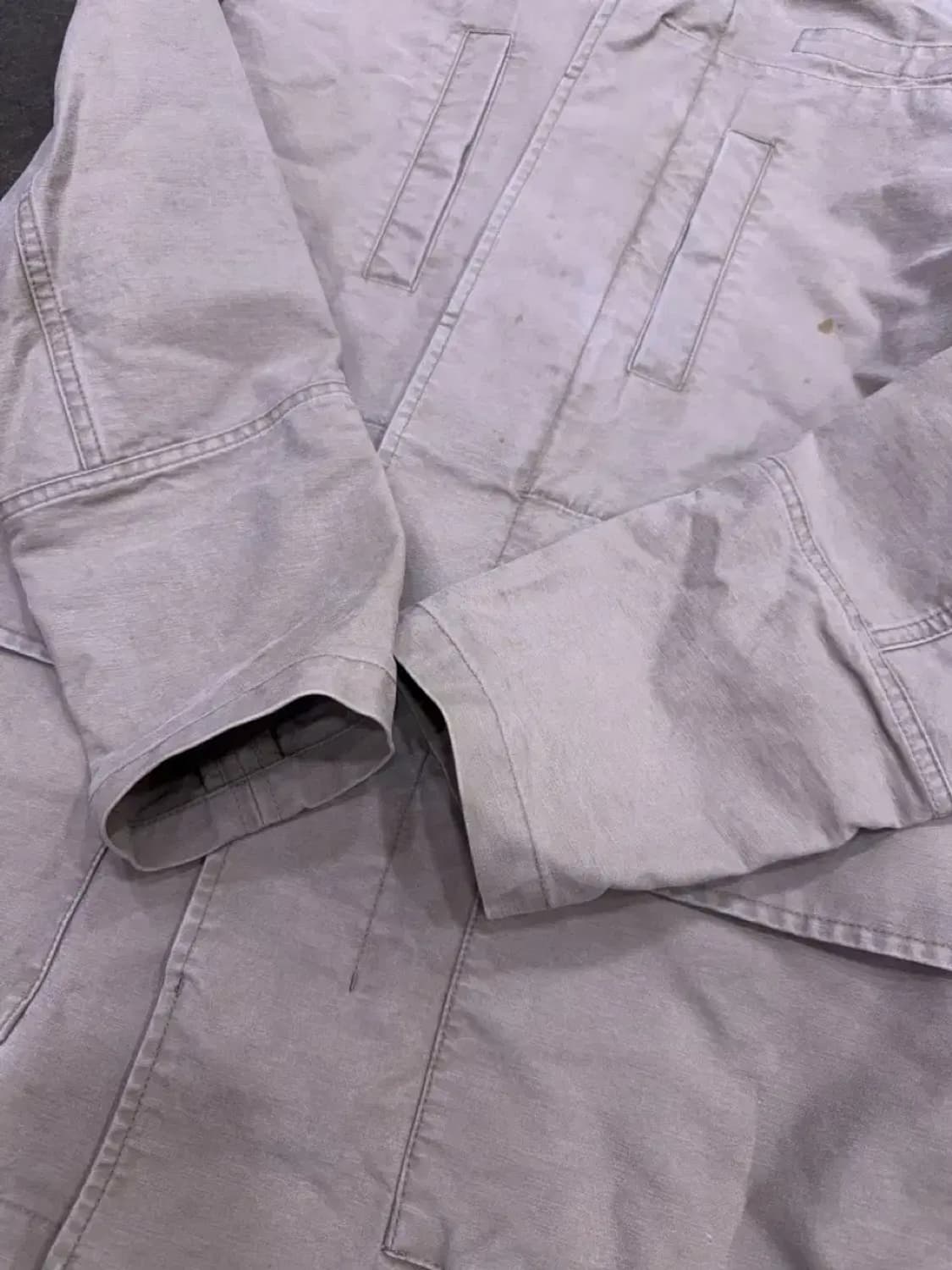 올세인츠 밀리터리 후드 야상 필드자켓 베이지 S 상품이미지7