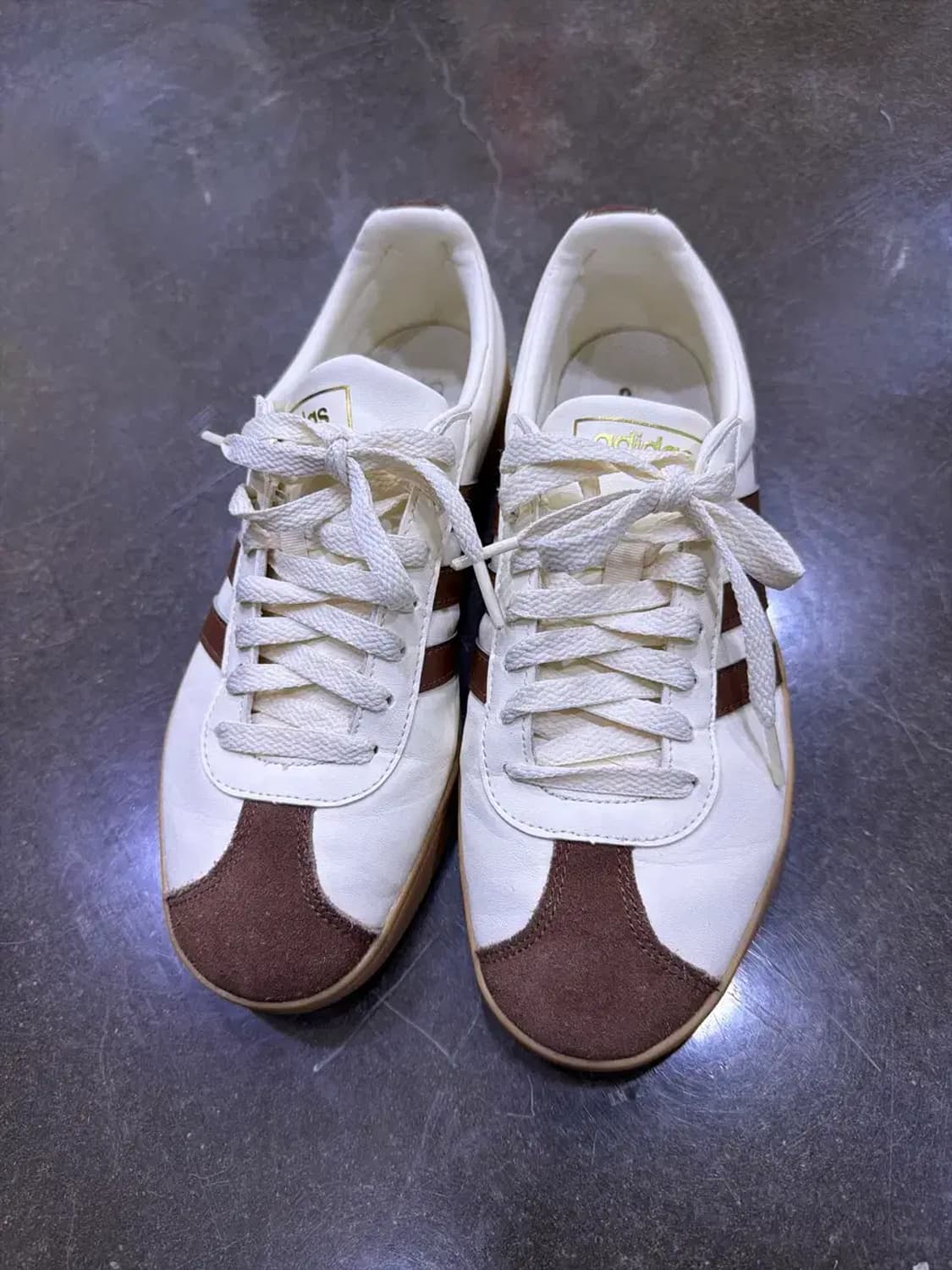 아디다스 네오 VL 코트 크림 브라운 스니커즈 245 상품이미지2
