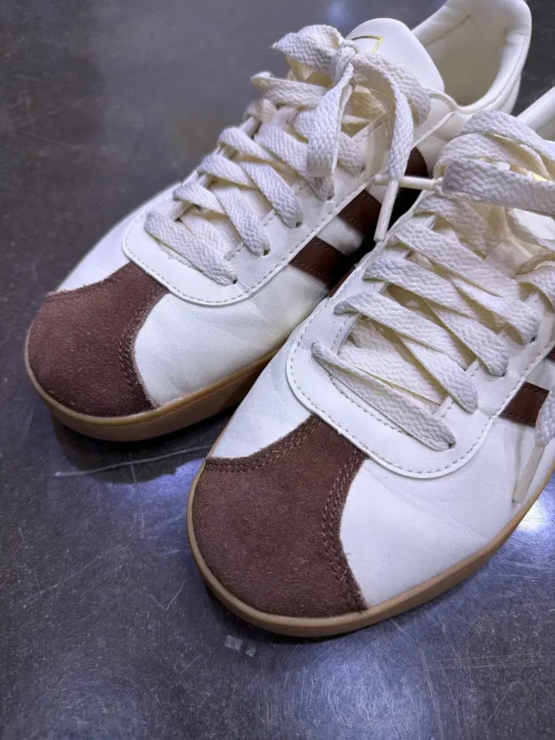 아디다스 네오 VL 코트 크림 브라운 스니커즈 245 상품이미지3