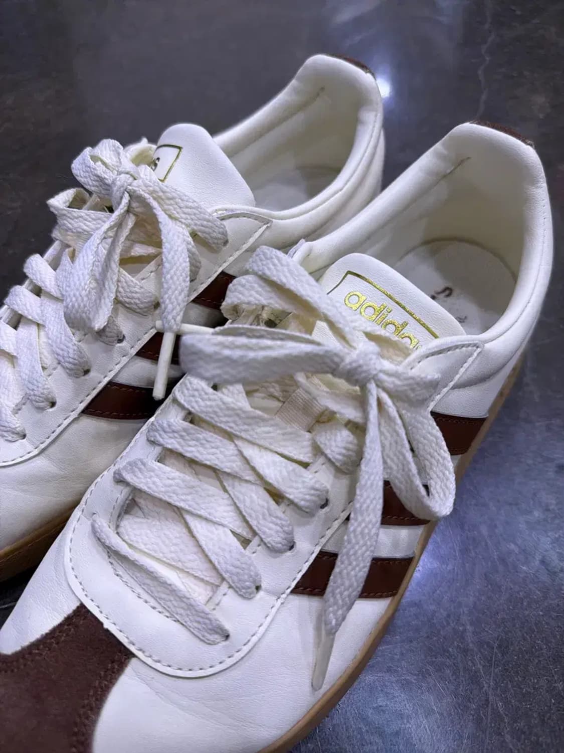 아디다스 네오 VL 코트 크림 브라운 스니커즈 245 상품이미지4