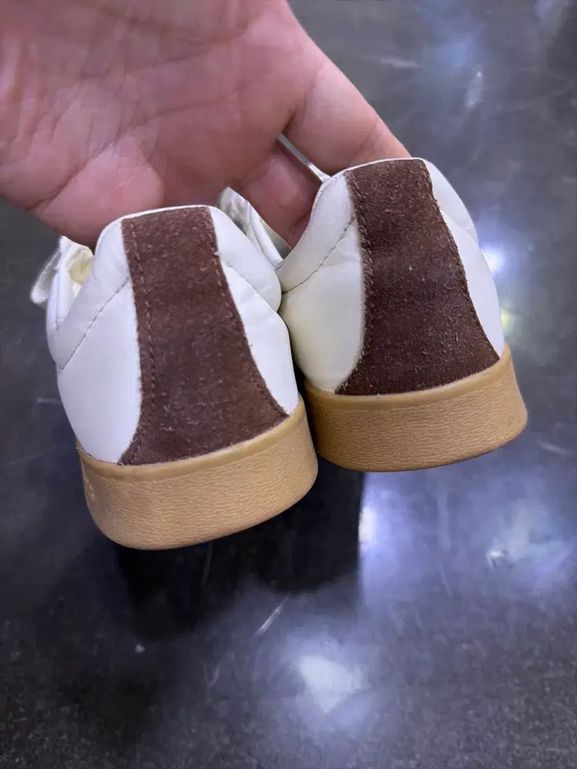 아디다스 네오 VL 코트 크림 브라운 스니커즈 245 상품이미지7