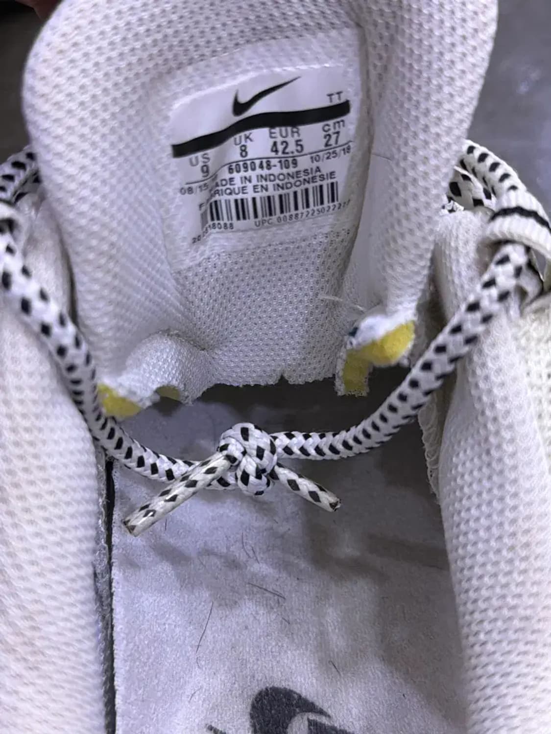 나이키 에어맥스95 화이트 스니커즈 슈즈 270 상품이미지10