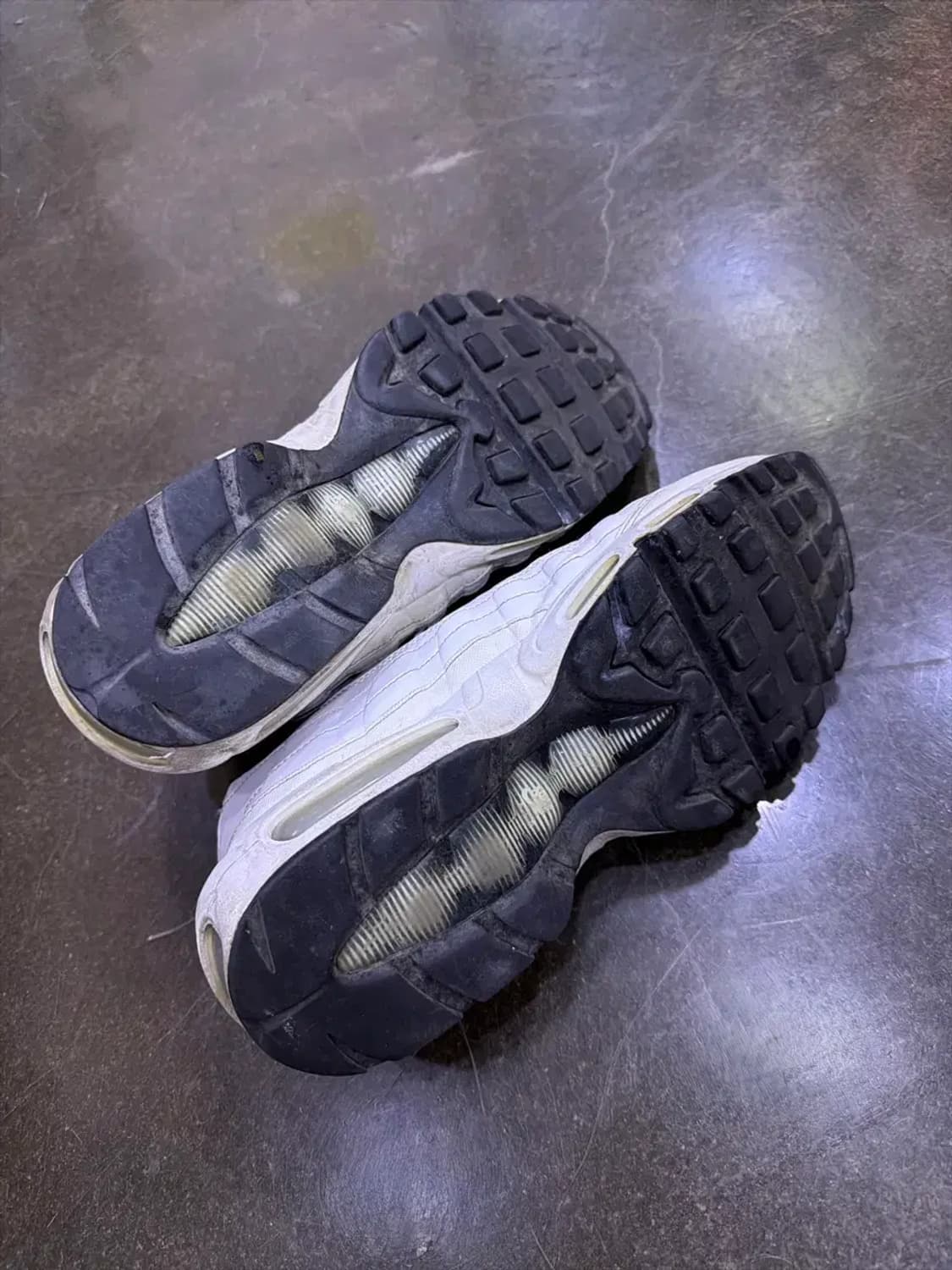 나이키 에어맥스95 화이트 스니커즈 슈즈 270 상품이미지9