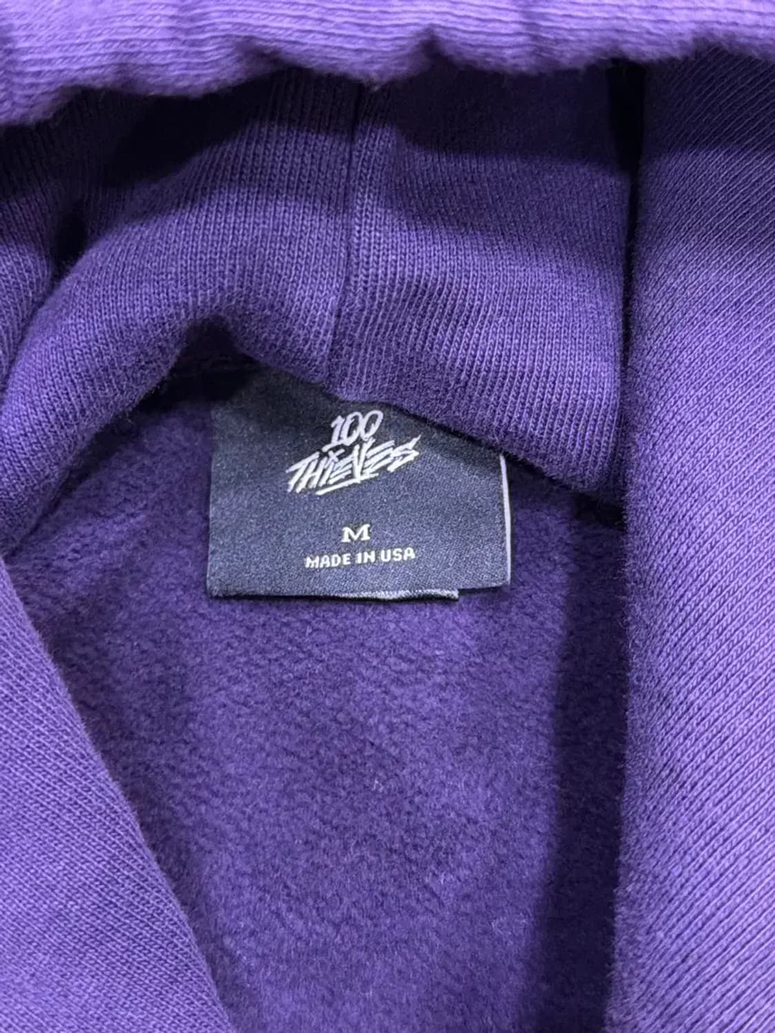 100 Thieves USA 메이드 주술회전 공식 후드티 후디 M 상품이미지9