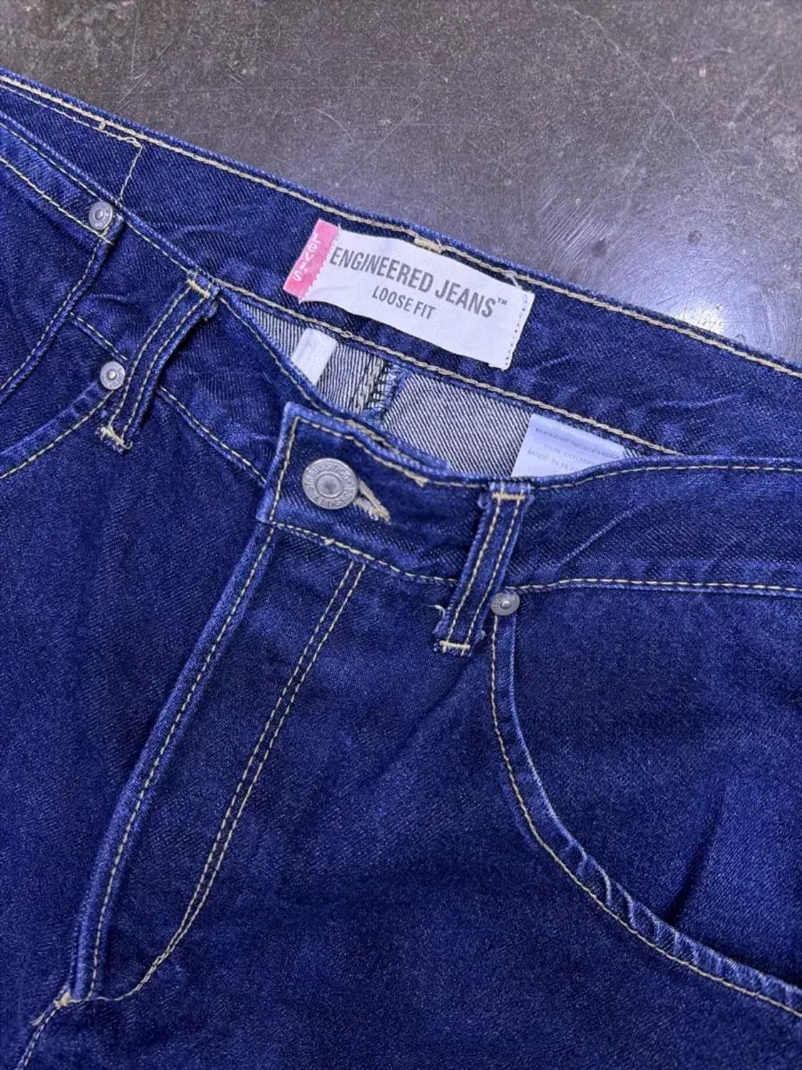 리바이스 엔지니어드진 루즈핏 데님팬츠 32 상품이미지9