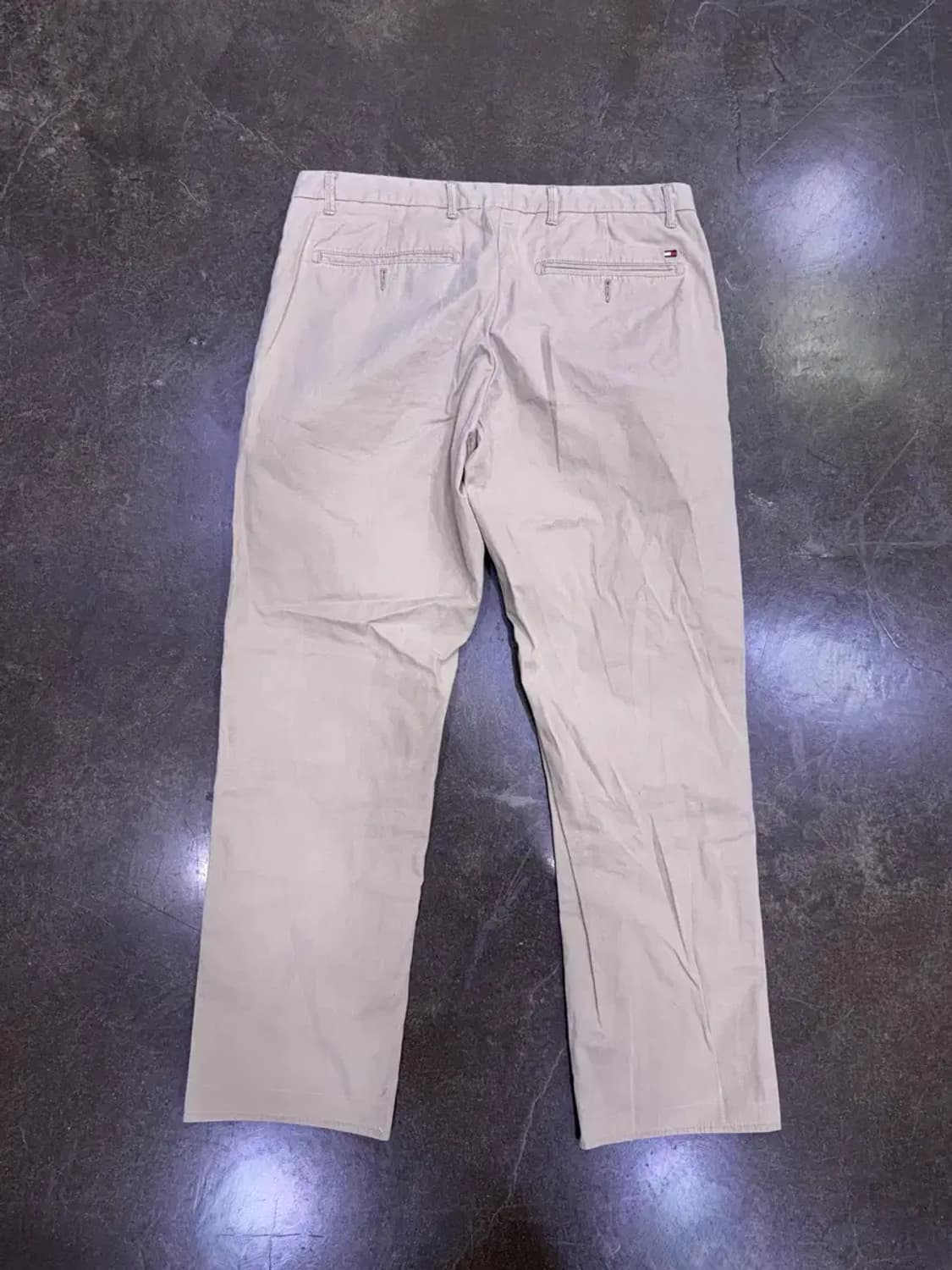 타미힐피거 레귤러핏 오가닉 코튼 머서 치노팬츠 베이지 34 상품이미지2
