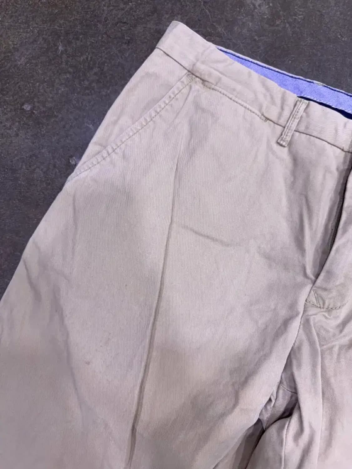 타미힐피거 레귤러핏 오가닉 코튼 머서 치노팬츠 베이지 34 상품이미지5