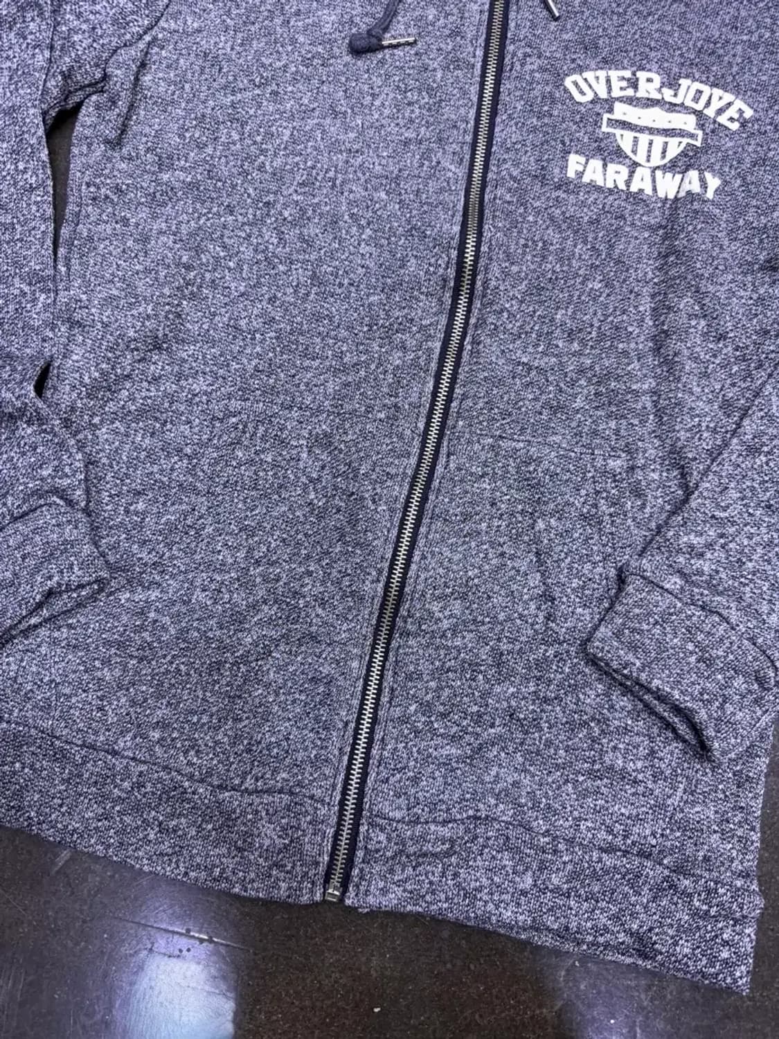 제이후쿠 OVER-JOYE 후드집업 셋업 트레이닝 먹색 M 상품이미지7