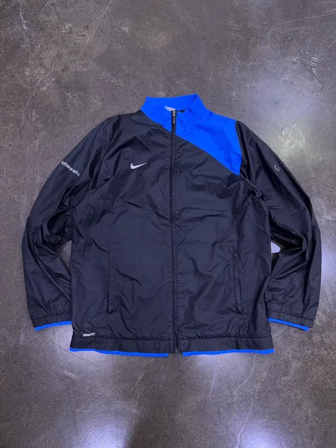 나이키 토탈90 블랙 블루 배색 트레이닝 셋업 세트 L 상품이미지2