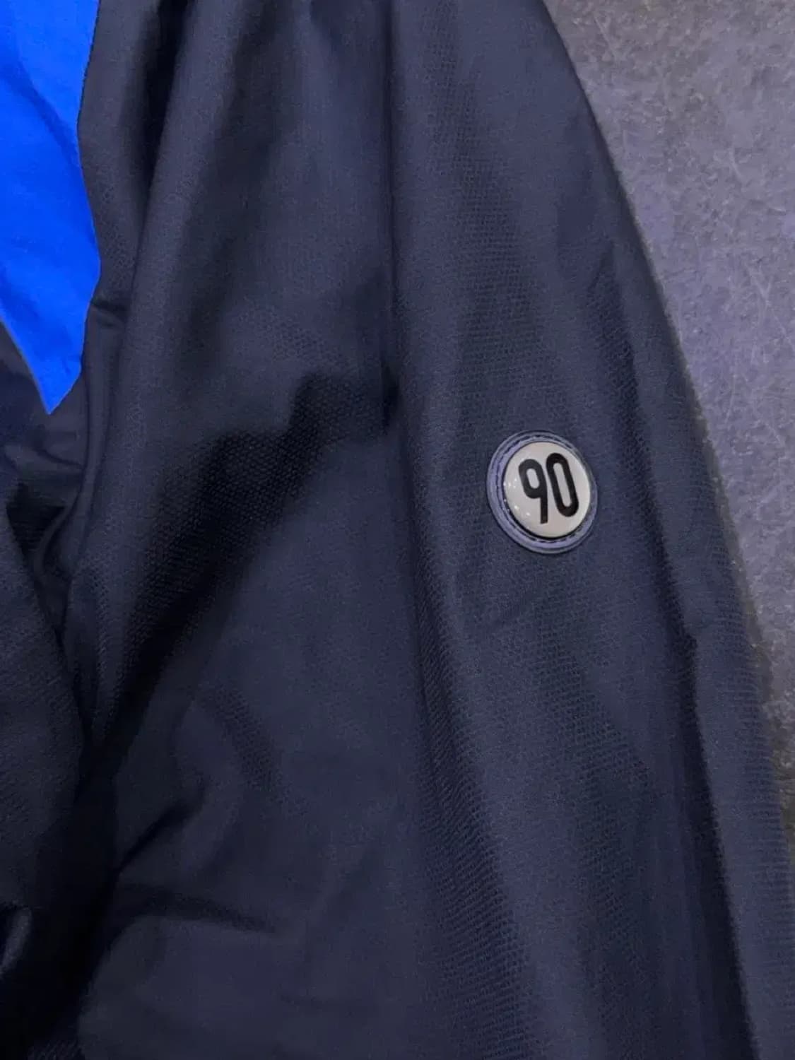 나이키 토탈90 블랙 블루 배색 트레이닝 셋업 세트 L 상품이미지5