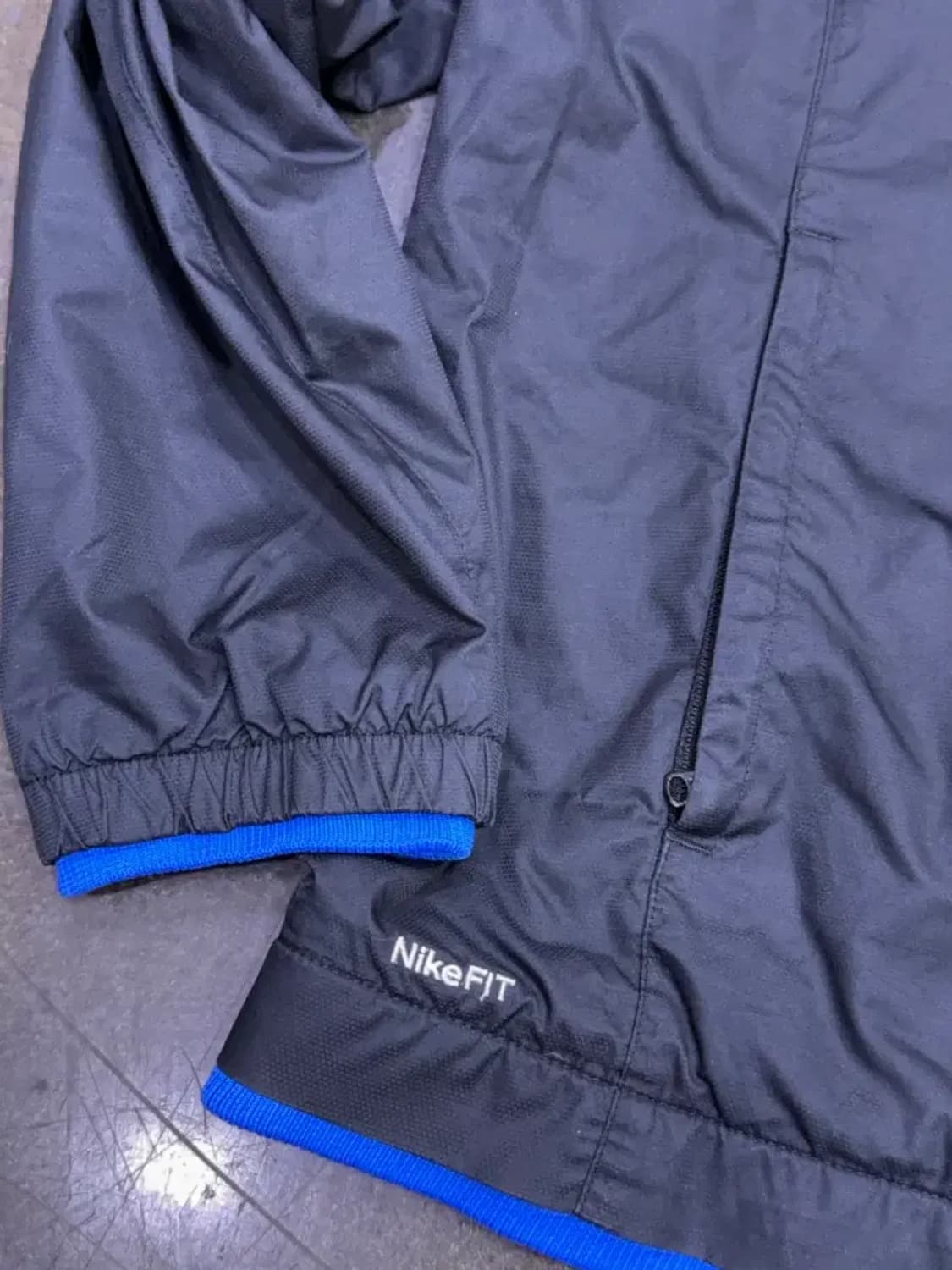 나이키 토탈90 블랙 블루 배색 트레이닝 셋업 세트 L 상품이미지7