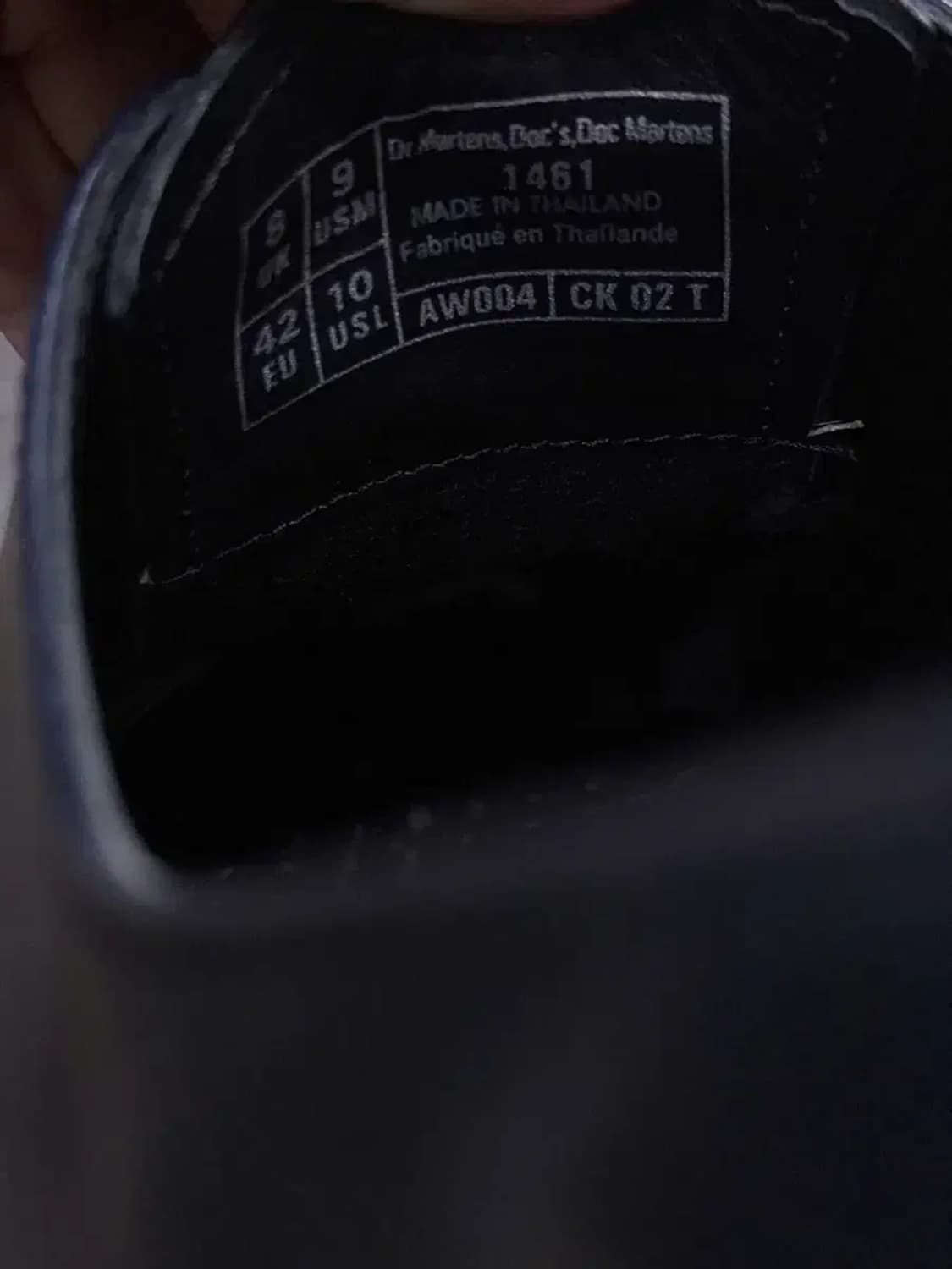닥터마틴 1461 모노 더비슈즈 네이비 270 상품이미지8