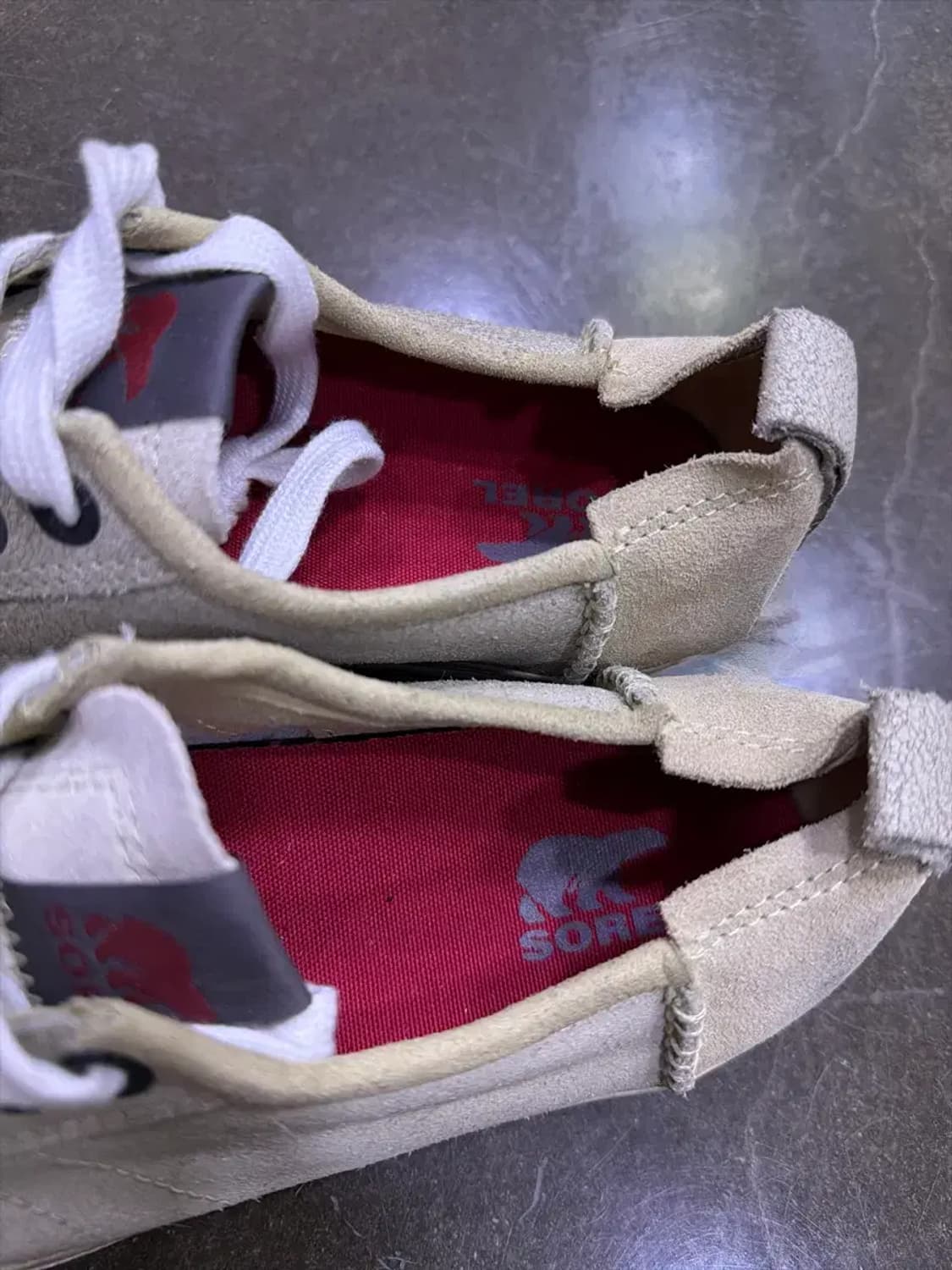 쏘렐 센트리 스웨이드 로우 스니커즈 탄 베이지 270 상품이미지5