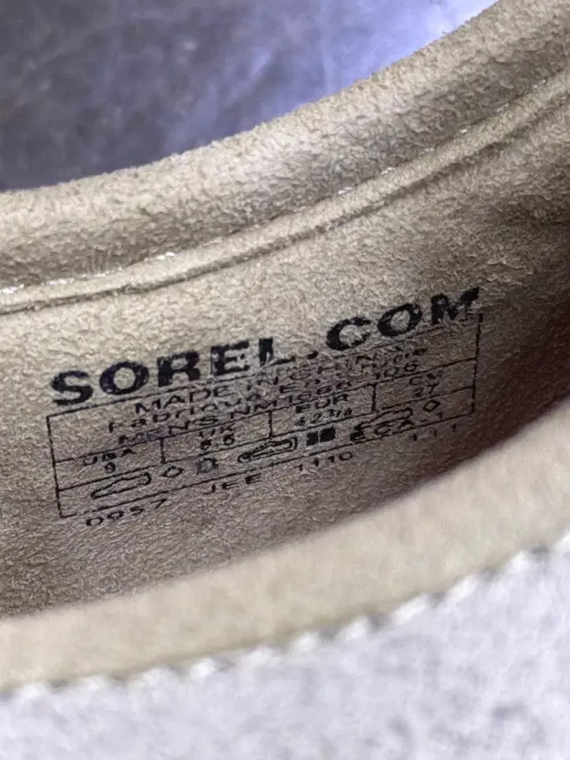 쏘렐 센트리 스웨이드 로우 스니커즈 탄 베이지 270 상품이미지9