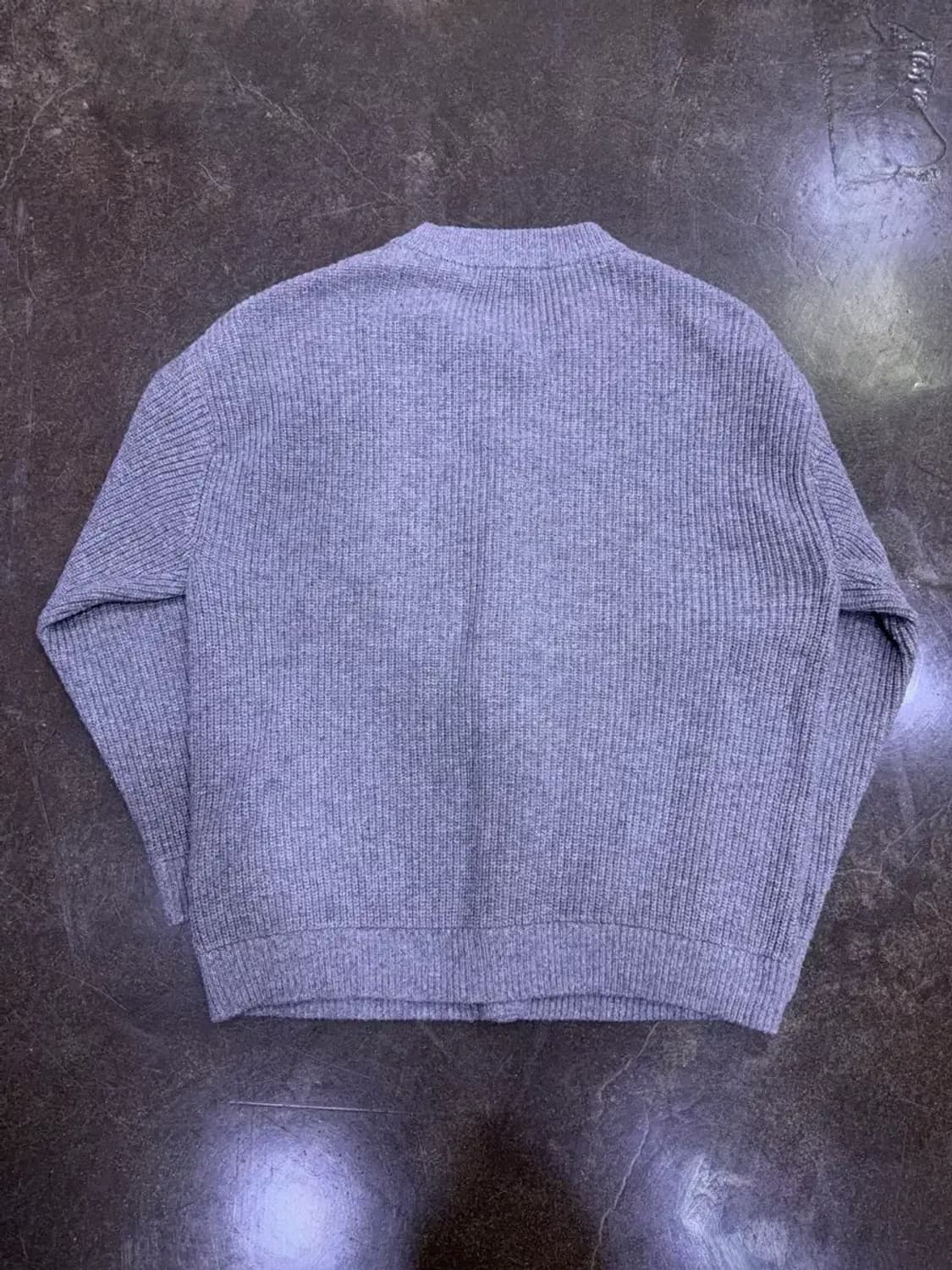 247시리즈 울 점퍼 가디건 멜란지 그레이 M 상품이미지6