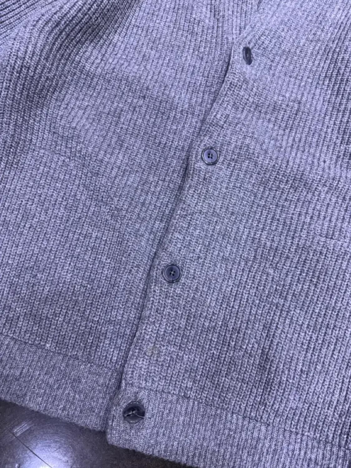 247시리즈 울 점퍼 가디건 멜란지 그레이 M 상품이미지8