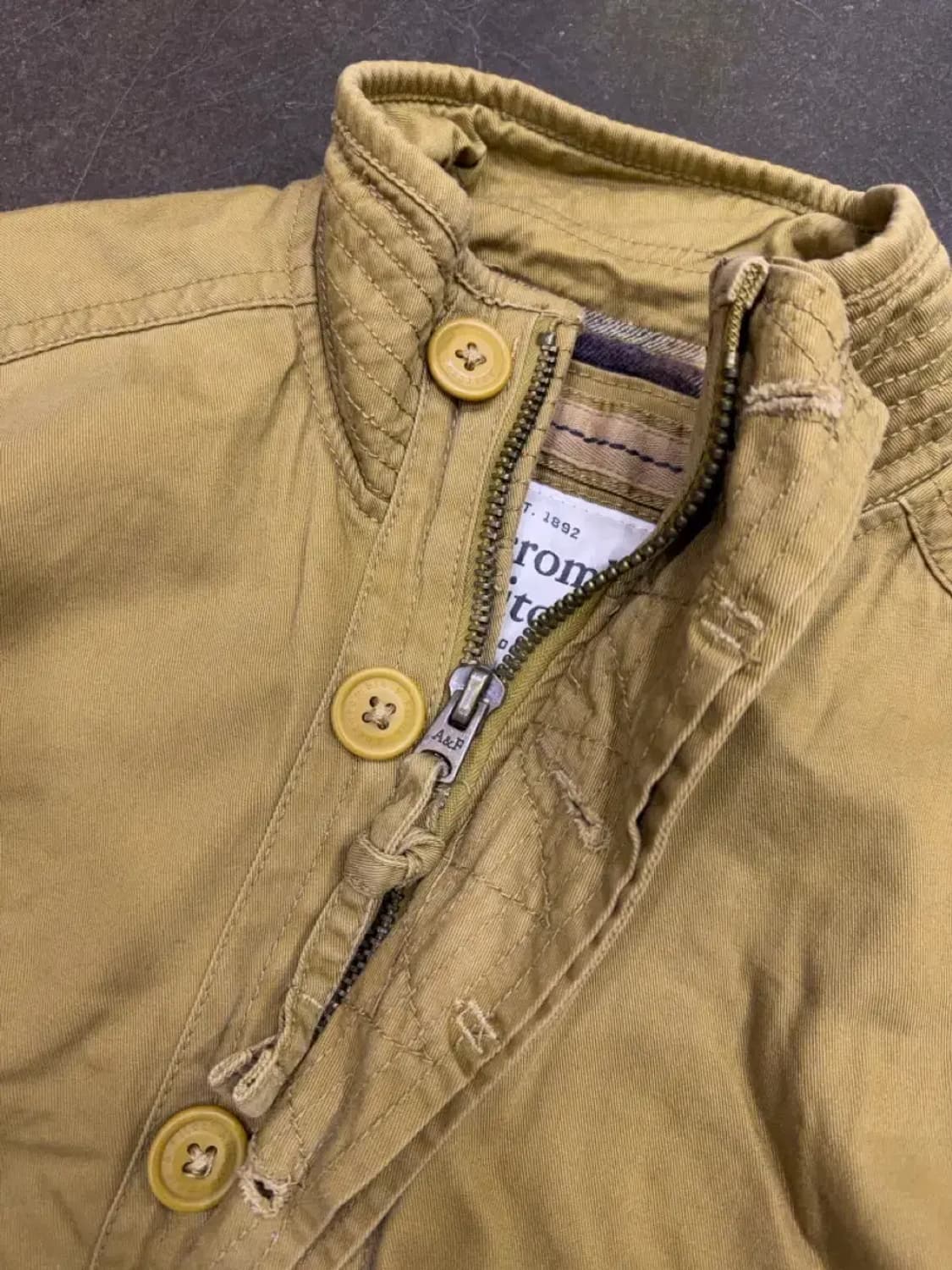 아베크롬비 해밀턴 자켓 탄 베이지 워크자켓 M 상품이미지4